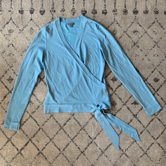 Ann Taylor Tops - Ann Taylor Wrap-Look Sweater